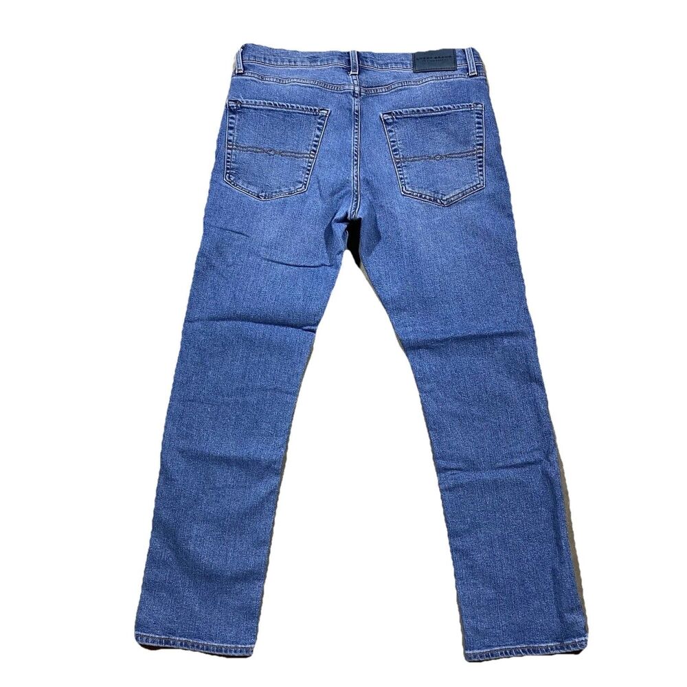 Lucky Brand 410 Athletic Slim Jeans Blue Denim Stretch Straight Leg Men 32x28